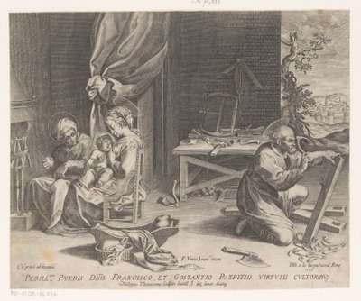 Sacra Famiglia da Philippe Thomassin