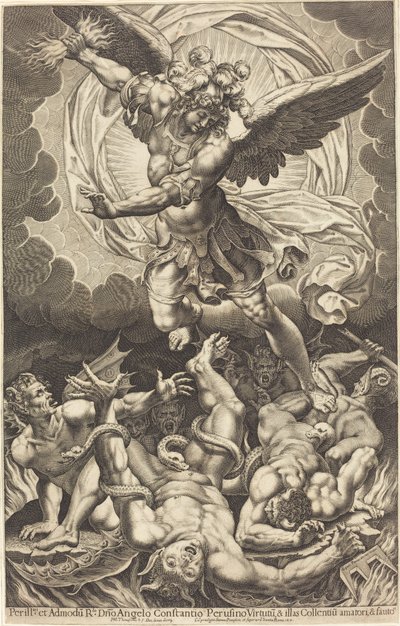 La caduta degli angeli ribelli da Philippe Thomassin