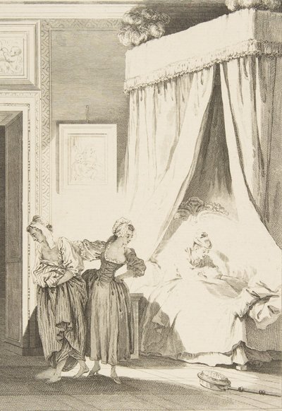 La Gageure des trois Commeres: La Servante, da Contes et nouvelles en vers da Philippe Triere