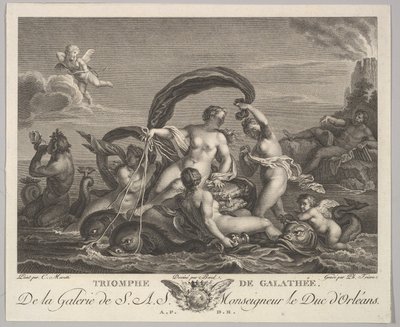 Il trionfo di Galatea da Philippe Triere