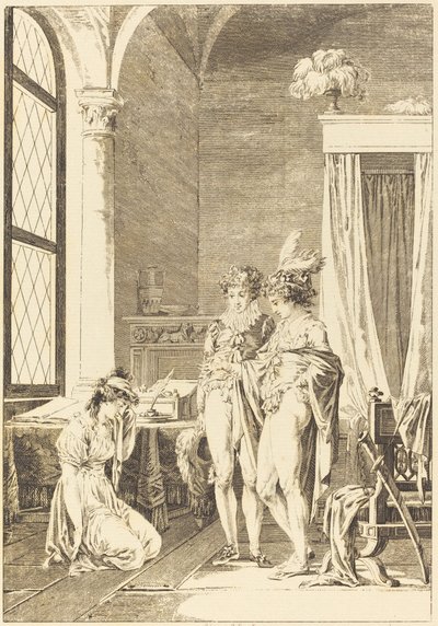 Gioconda: Il perdono da Philippe Triere after Jean Baptiste Mallet