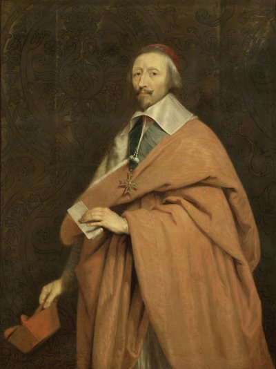 Cardinale de Richelieu, ca 1639 da Philippe de Champaigne