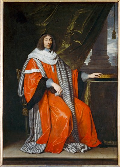 Jean-Antoine de Mesme, presidente del Parlamento di Parigi - Jean-Antoine de Mesmes, presidente del Parlamento di Parigi ... da Philippe de Champaigne