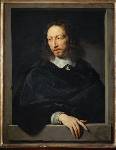 Ritratto maschile ... da Philippe de Champaigne