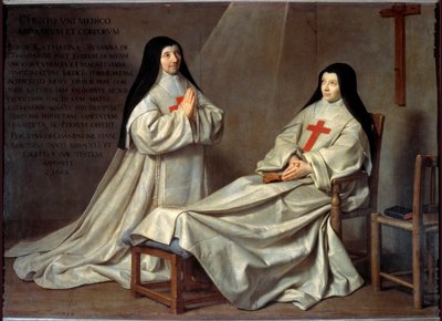 Port Royal: Ritratto di Madre Catherine Agnes Arnauld e Suor Catherine de Sainte Suzanne da Philippe de Champaigne