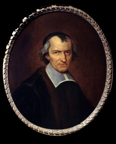 Ritratto di Antoine Arnauld detto il Grande Arnauld, sacerdote, teologo, filosofo e matematico francese, membro dei giansenisti da Philippe de Champaigne