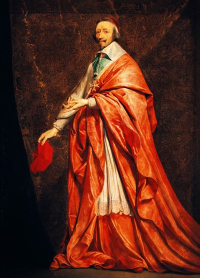 Ritratto di Armand-Jean du Plessis (Parigi) da Philippe de Champaigne