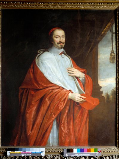 Ritratto del cardinale Giulio Mazzarino (1602-1661) da Philippe de Champaigne