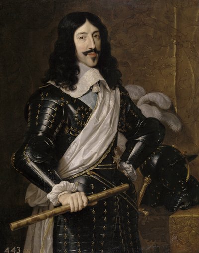 Ritratto di Luigi XIII di Francia 1601-1643, 1655 da Philippe de Champaigne