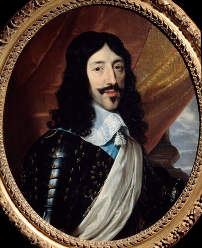 Ritratto del re di Francia Luigi XIII da Philippe de Champaigne