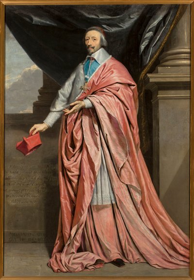Ritratto del cardinale Richelieu da Philippe de Champaigne