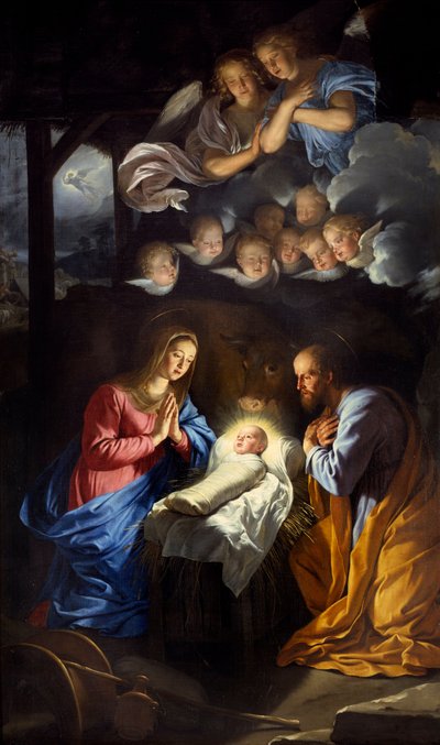 La Natività da Philippe de Champaigne