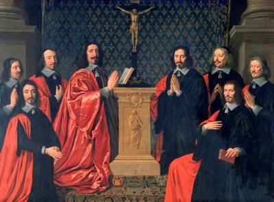 Il Prevot des Marchands e gli Echevins della città di Parigi, 1648 da Philippe de Champaigne