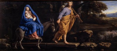 La fuga in Egitto da Philippe de Champaigne