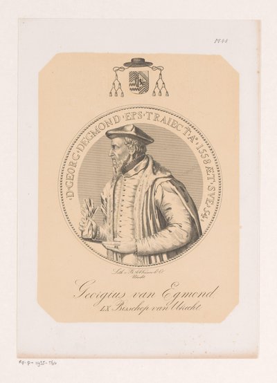 Ritratto di George van Egmont da Philippus Anthonius Alexander Kanne (attributed to)