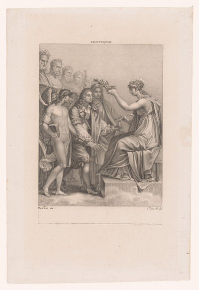 Apoteosi di Jean Racine da Philippus Velijn