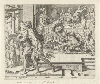 Vendetta di Assalonne da Philips Galle