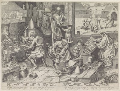 Alchimista da Philips Galle