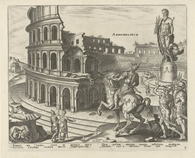 Colosseo a Roma da Philips Galle