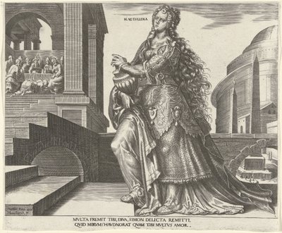 Maria Maddalena da Philips Galle