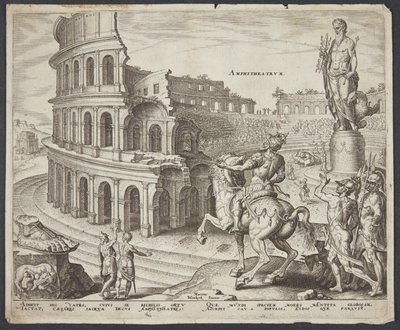 Il Colosseo a Roma da Philips Galle