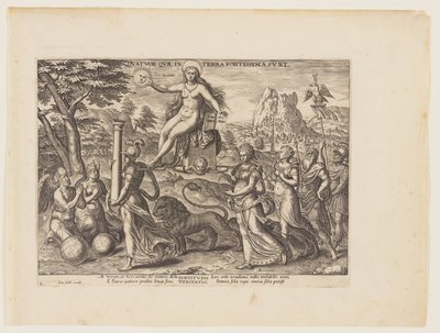 Il potere della verità [3 Esdra 4:36, 38], da I quattro poteri più forti da Philips Galle