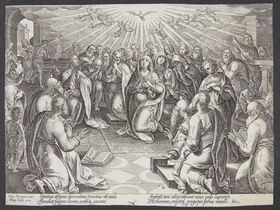 La discesa dello Spirito Santo da Philips Galle