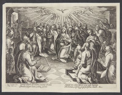 La discesa dello Spirito Santo da Philips Galle