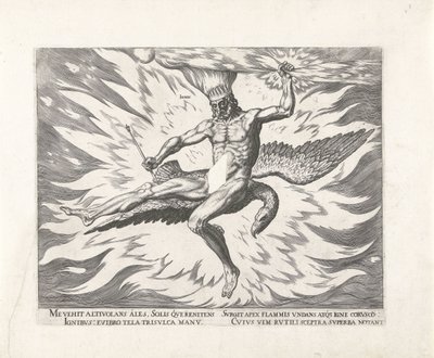 Fuoco (De vier elementen) da Philips Galle