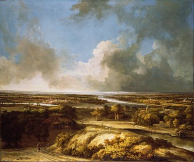 Un paesaggio panoramico da Philips Koninck