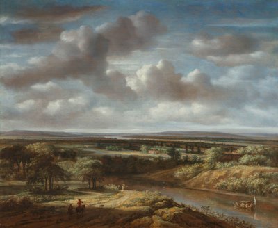 Paesaggio fluviale da Philips Koninck