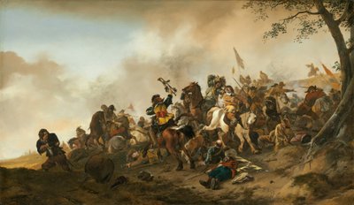 Scena di Battaglia da Philips Wouwerman