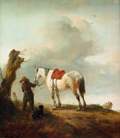 Il cavallo bianco da Philips Wouwerman