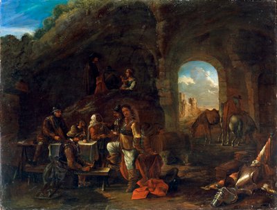 Scena di taverna da Philips Wouwerman