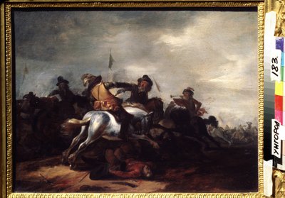 Una battaglia da Philips Wouwermans or Wouwerman