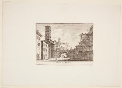 Danese:  Il Foro di Nerva da Philothée Francois Duflos