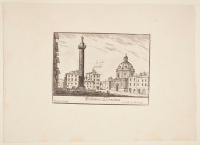 Danese: Colonna Traiana. 1. Chiesa di S. Maria de Fornari da Philothée Francois Duflos