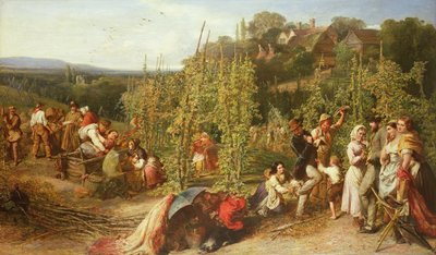 Vita nel giardino del luppolo, 1859 da Phoebus Levin