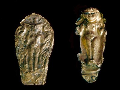 Arte fenicia: due statuette d