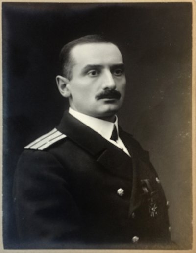 Ritratto di Alexander Kolchak 1874-1920, 1909 da Photo studio H. Rentz and F.