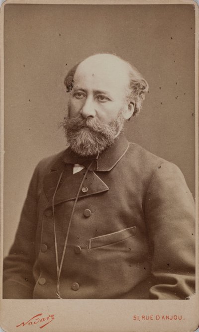Ritratto di Octave Feuillet, 1821-1890 da Photo studio Nadar.