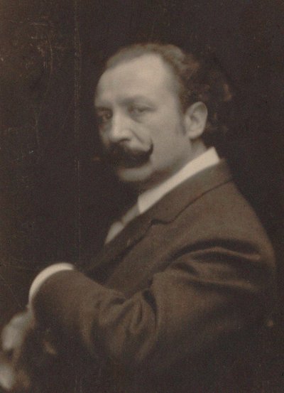 Ritratto del compositore Xavier Leroux 1863-1919, 1910 da Photo studio Paul Berger.