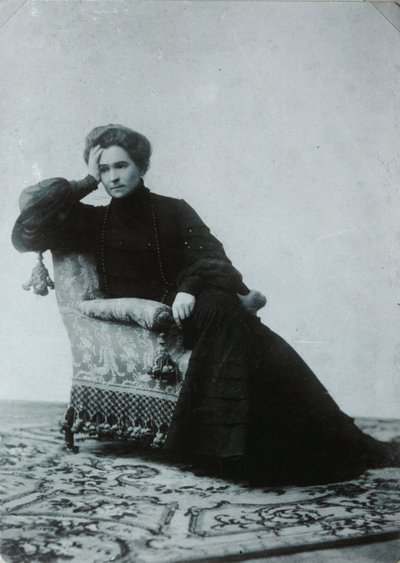 Olga Leonardovna Knipper-Chekhova da Photo studio S. Kogan