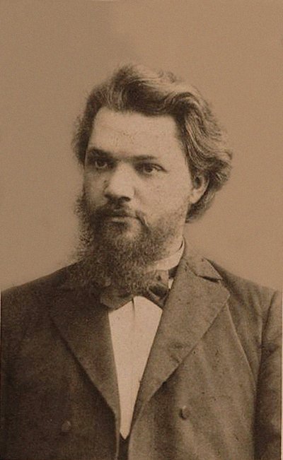 Ritratto di Alexei Ivanovich Vvedensky 1861-1913, fine del XIX secolo da Photo studio of Mikhail Volkov