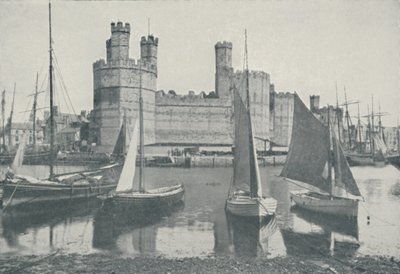 Castello di Carnarvon, 1910 da Photochrom Co Ltd of London