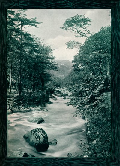Fiume Lyn, Lynmouth, c1908 da Photochrom Co Ltd of London