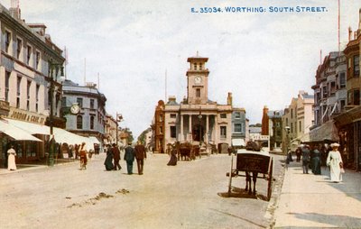 South Street, Worthing, Sussex, c1900s da Photochrom Co Ltd of London