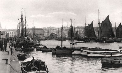 Il Barbican, Plymouth, Devon, inizio XX secolo da Photochrom Co Ltd of London