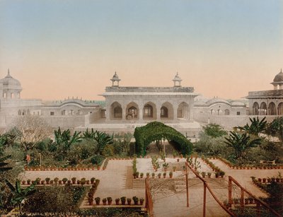Agra. Diwan-i-Chas da Photoglob Co. (Zurich, active c. 1890 1910)