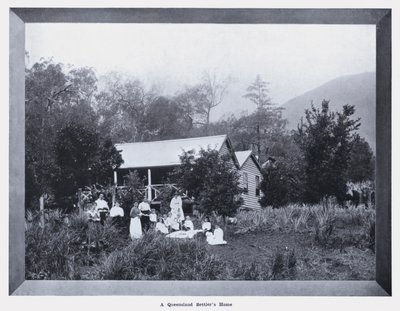 Casa di un colono del Queensland da Photographer Australian